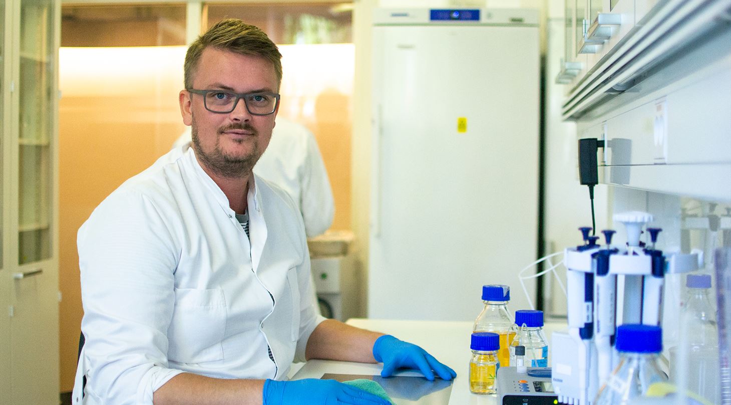 Peter Rosborg fra Teknologisk Institut i projektet Præfugtede flergangsklude til sundhedssektoren